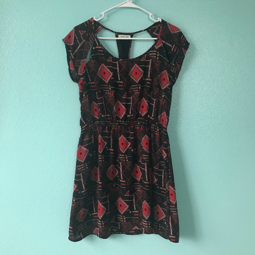 UO Silence+Noise patterned dress with cutouts sz M - Picture 1 of 4